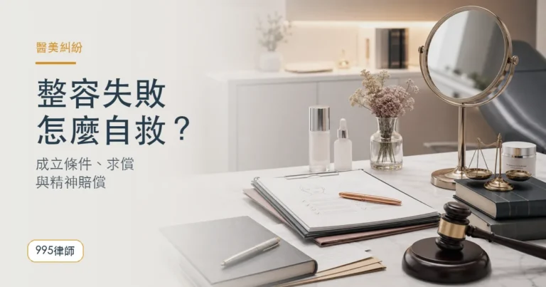 【整容失敗】醫美糾紛如何自救？記住方法掌握自救！