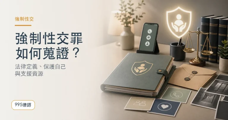 【強制性交】什麼是強制性交罪？如何蒐證保護自己？