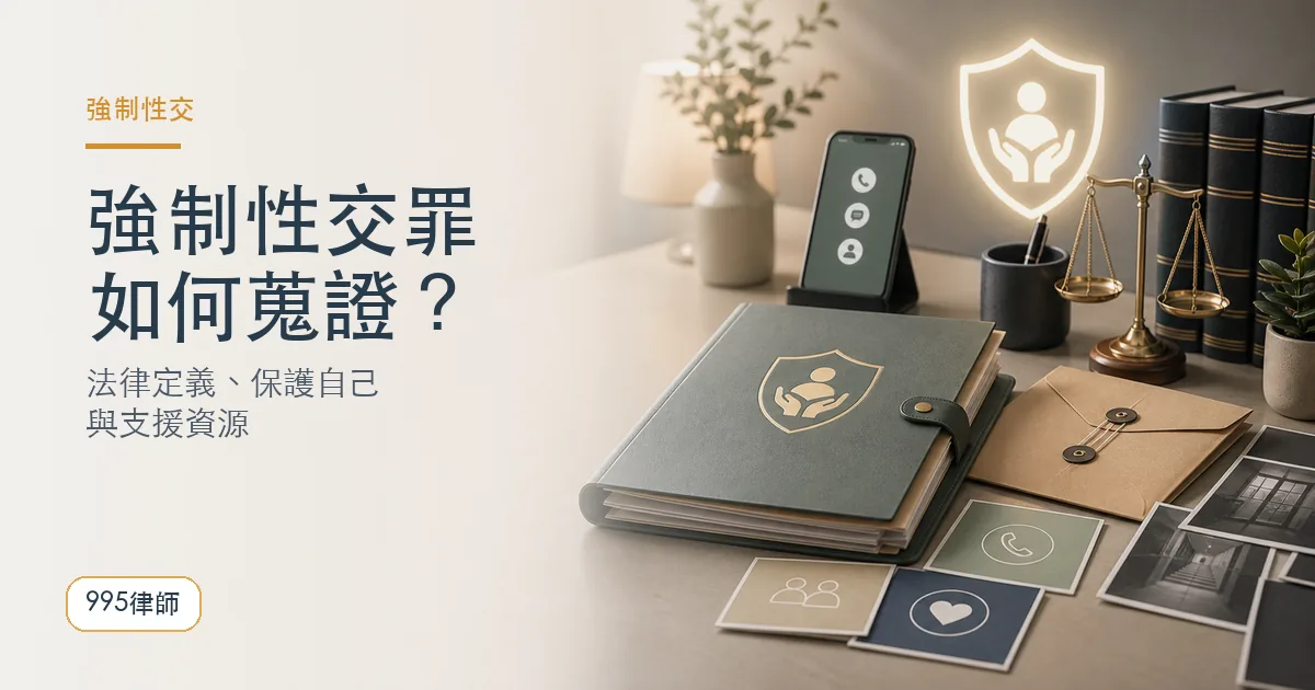 強制性交罪｜995律師法律知識主圖