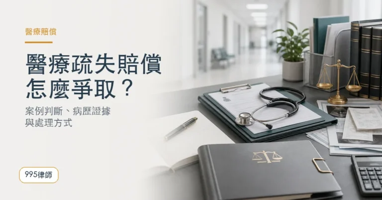 如何獲得醫療疏失賠償？從醫療疏失案例看處理方式